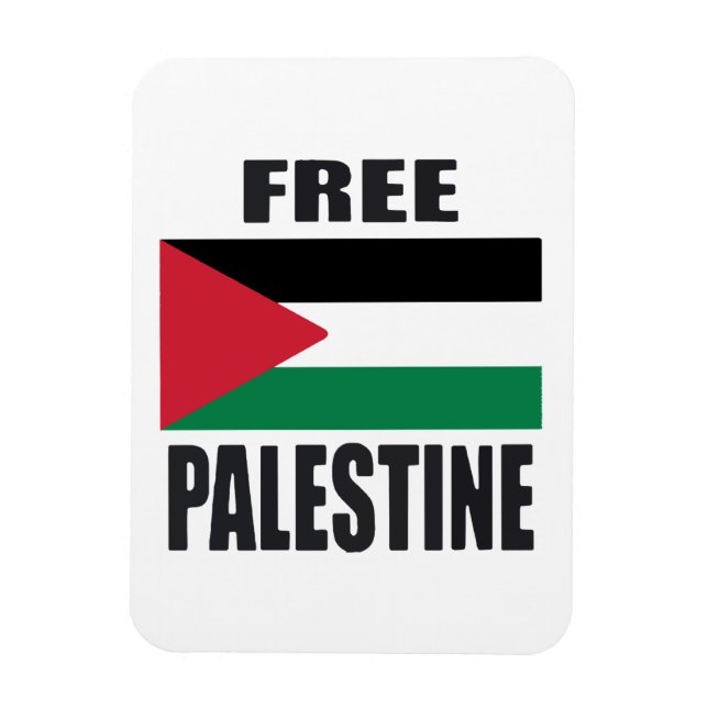 Free Palastine Magnet (Vertical)
