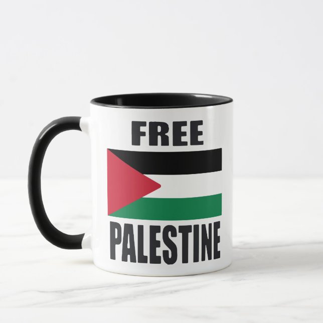 Free Palastine Mug (Left)