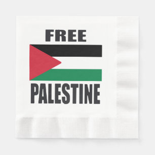 Free Palastine Napkin