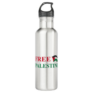 free palestine #2 710 ml water bottle