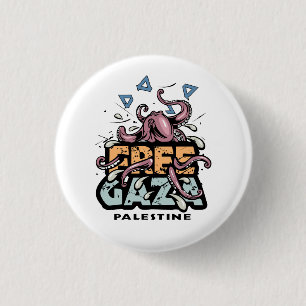 Free Palestine 3 Cm Round Badge