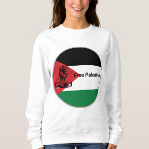 FREE Palestine Arabic text Sweatshirt
