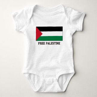 Free Palestine Baby Bodysuit