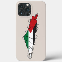 Free Palestine Barbed Wire Map Palestinian Freedom