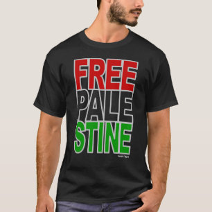 Free Palestine Block T-Shirt