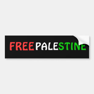 FREE PALESTINE Bumper Sticker