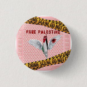 Free Palestine Button - Palestine Pin