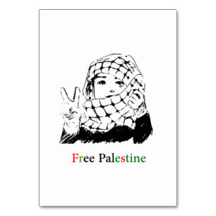 Free Palestine cards