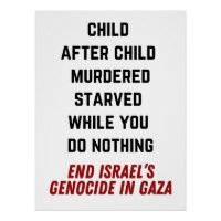 FREE PALESTINE Child Murdered Gaza Israel Genocide