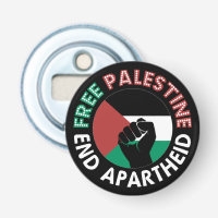 Free Palestine End Apartheid Flag Fist Black