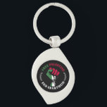 Free Palestine End Apartheid III Key Ring<br><div class="desc">Free Palestine End Apartheid</div>