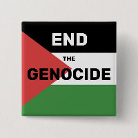 FREE PALESTINE END THE GENOCIDE FLAG RED GREEN