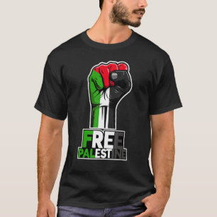 Free Palestine Flag of Palestine Palestinian fist T-Shirt