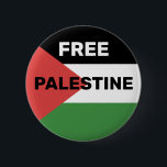 FREE PALESTINE FLAG RED BLACK GREEN WHITE 6 CM ROUND BADGE<br><div class="desc">FREE PALESTINE FLAG RED BLACK GREEN WHITE button</div>