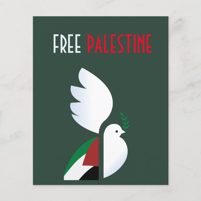 Free Palestine Flyer (Front)
