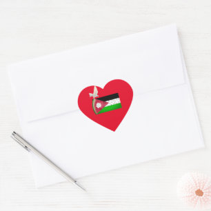Free Palestine Heart  Sticker