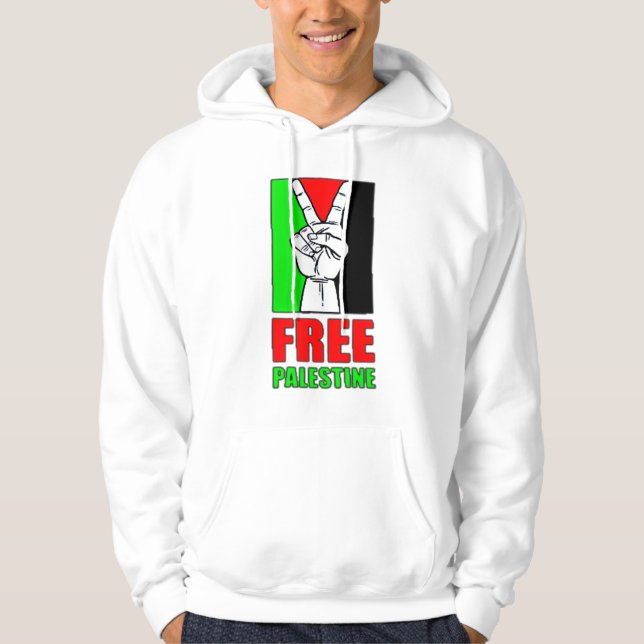 Free Palestine Hoodie (Front)