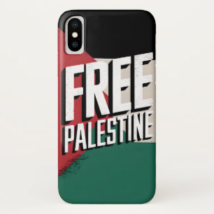 Free Palestine iPhone X Case: Symbol of Solidarity Case-Mate iPhone Case
