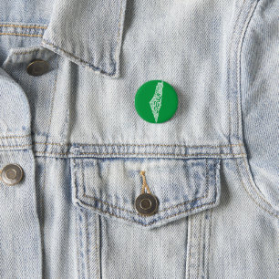 Free Palestine map and flag فلسطين 3 Cm Round Badge