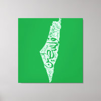 Free Palestine map and flag فلسطين
