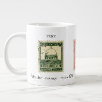 Free Palestine Mug | Historic Palestine Stamps