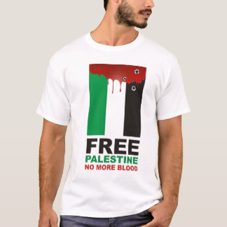 Free Palestine No More Blood T-Shirt