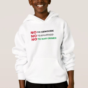 FREE PALESTINE NO TO GENOCIDE APARTHEID WAR CRIMES