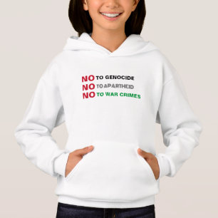 FREE PALESTINE NO TO GENOCIDE APARTHEID WAR CRIMES