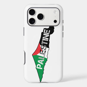Free Palestine Palestine Flag on Palestine Map