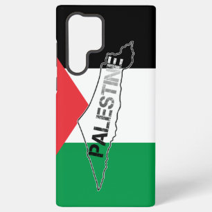 Free Palestine Palestine Map on Palestine Flag Samsung Galaxy Case