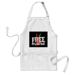 Free Palestine Palestinian Patriotic Ceasefire Tee Standard Apron