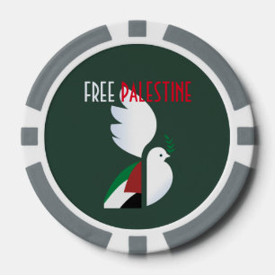 Free Palestine Poker Chips – Political Statement