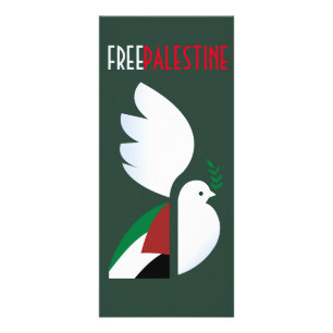 Free Palestine Rack Card