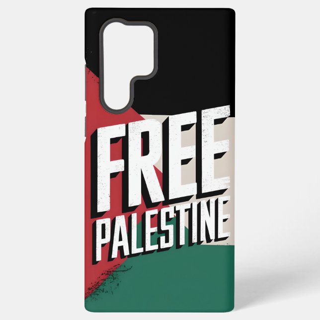 Free Palestine Samsung Galaxy S22 Ultra Cases (Back)