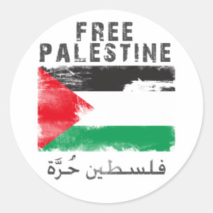 Free Palestine shirt Classic Round Sticker