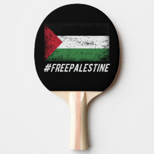 Free Palestine Stand with Palestine Ping Pong Paddle