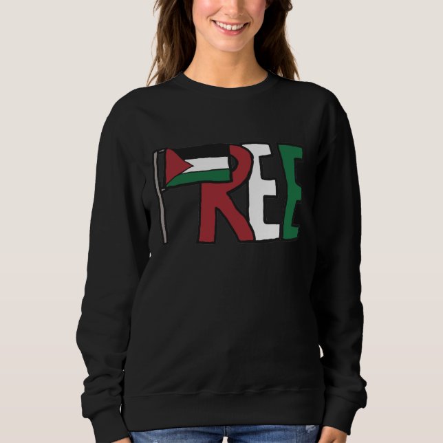 Free Palestine Sweatshirt (Front)