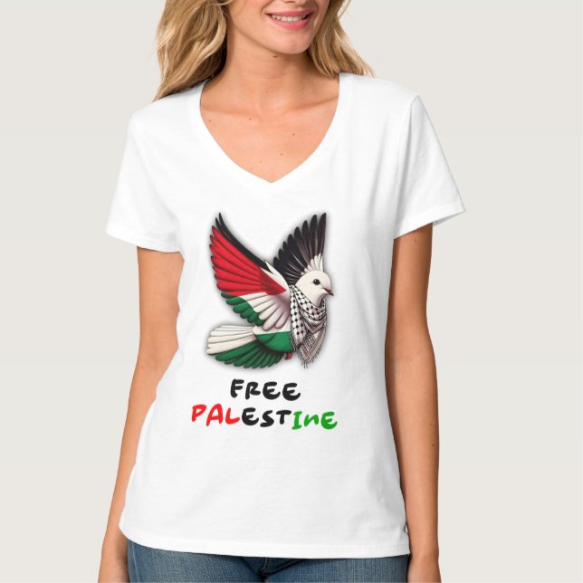 Free Palestine T-Shirt (Front)