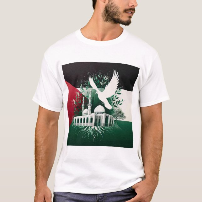 FREE PALESTINE T-shirt  (Front)