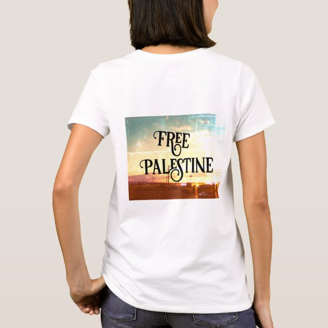 Free Palestine T-Shirt (Back)