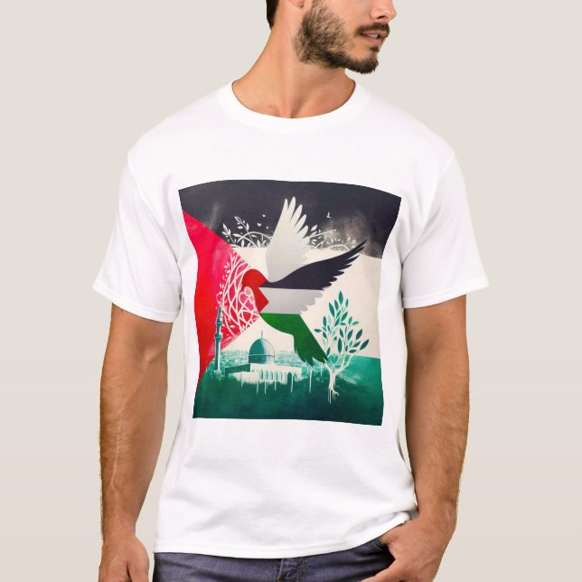 FREE PALESTINE T-shirt  (Front)