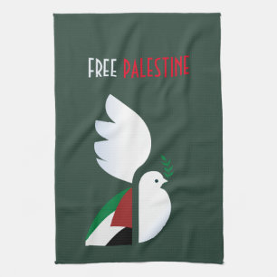 Free Palestine Tea Towel
