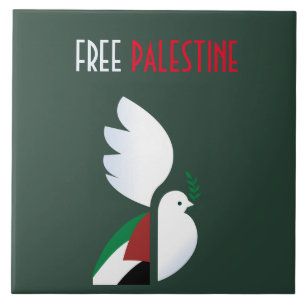 Free Palestine Tile