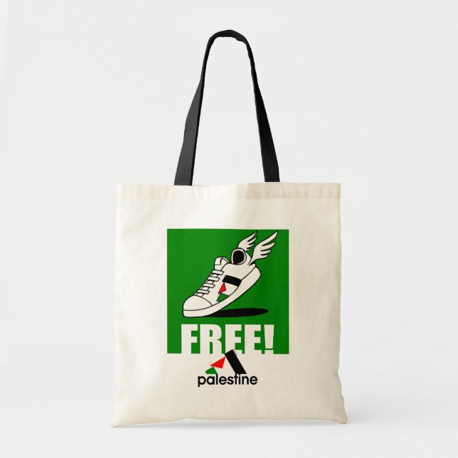 Free! Palestine Tote Bag (Front)
