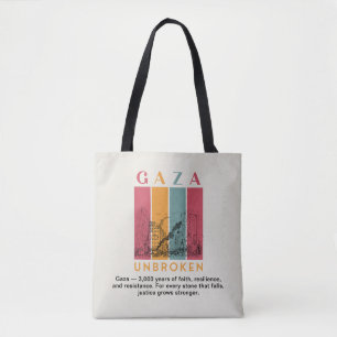 Free Palestine Tote Bag – Gaza 3,000 Years