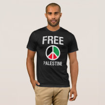 Free Palestine Vintage Peace Sign Gaza Freedom