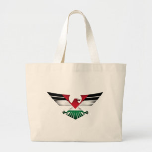 FREE PALESTINE - WINGS OF FREEDOM LARGE TOTE BAG