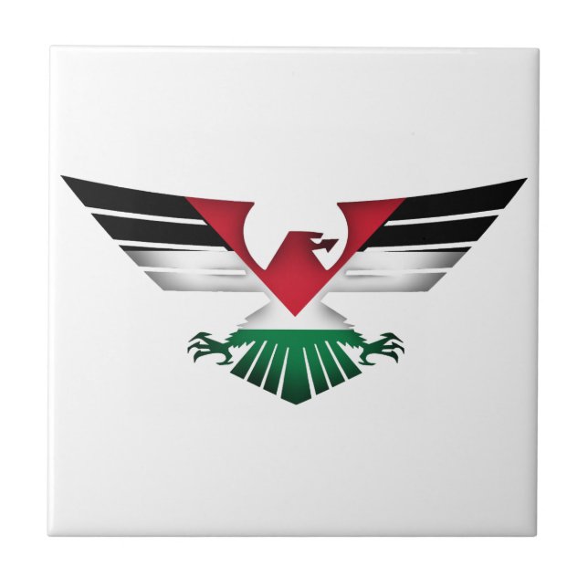 FREE PALESTINE - WINGS OF FREEDOM TILE (Front)