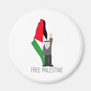 Free Palestine with the right of return Magnet