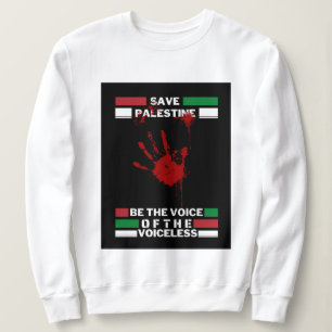 Free Palestine Women's sweatshirt   Save Gaza